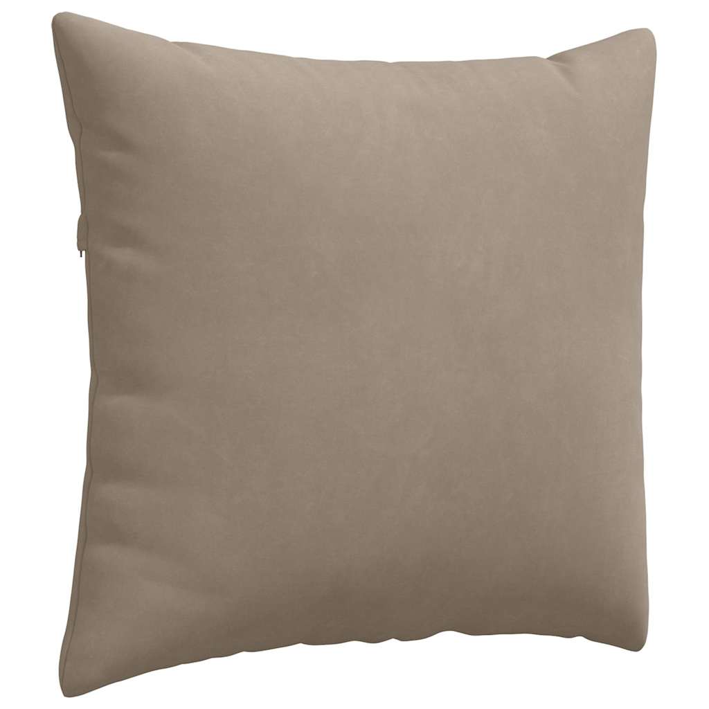 Sofa Pagalvės 2 pcs Taupe 45 x 45 cm audinys