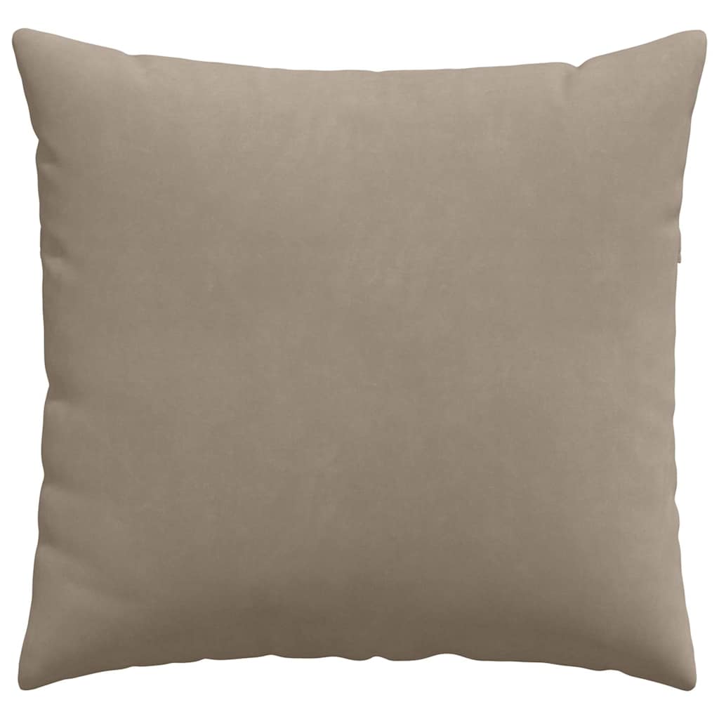 Sofa Pagalvės 2 pcs Taupe 45 x 45 cm audinys