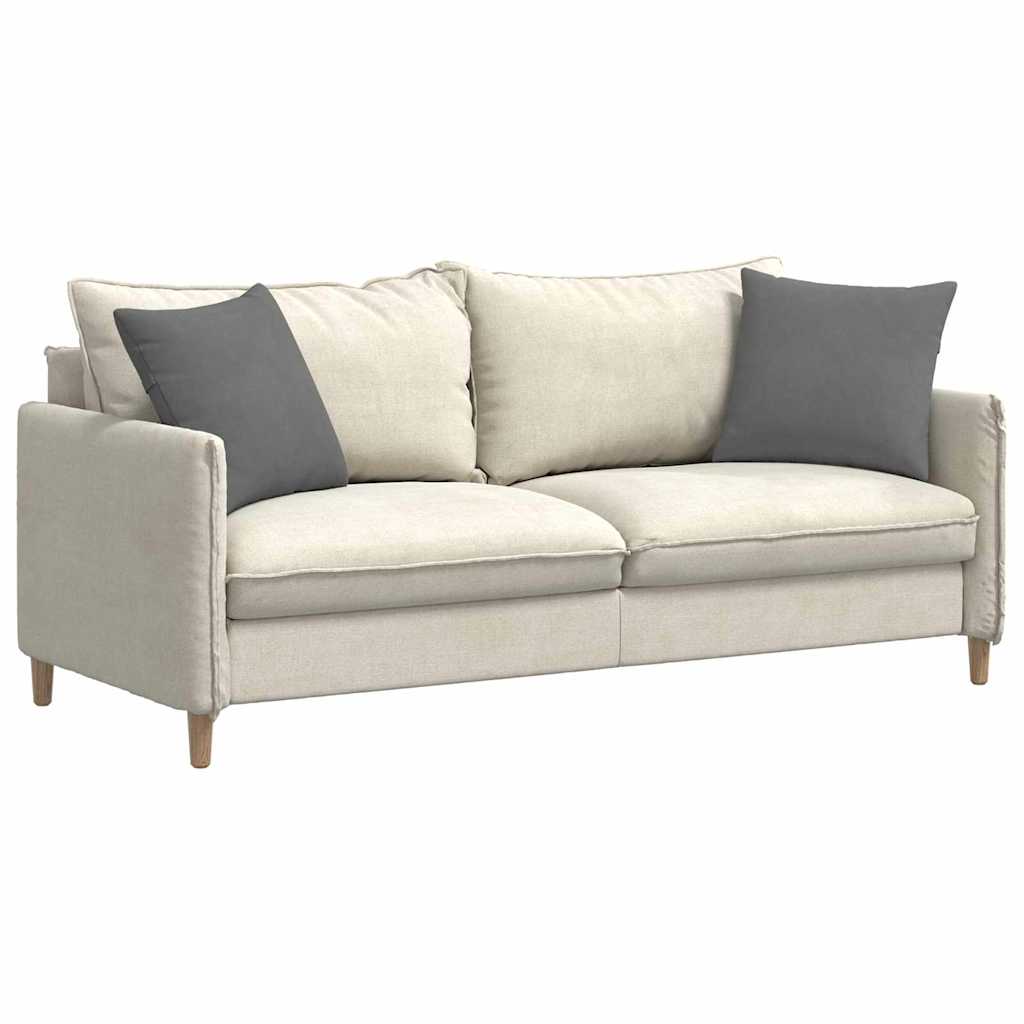 Sofa Pagalvės 2 pcs Tamsiai pilka 45 x 45 cm audinys