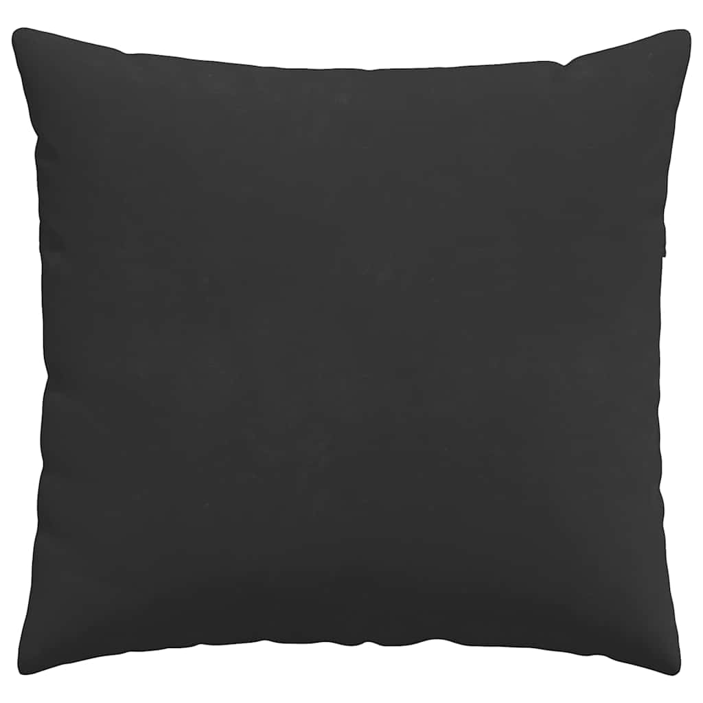 Sofa Pagalvės 2 pcs Juoda 45 x 45 cm audinys