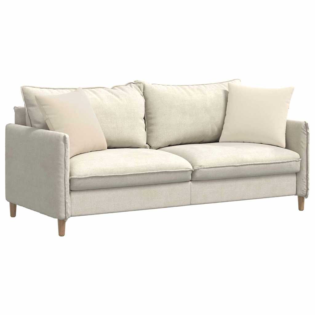 Sofa Pagalvės 2 pcs Smėlio 45 x 45 cm audinys