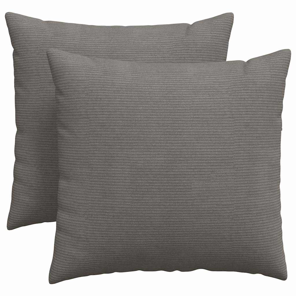 Sofa Pagalvės 2 pcs Šviesiai pilka 45 x 45 cm