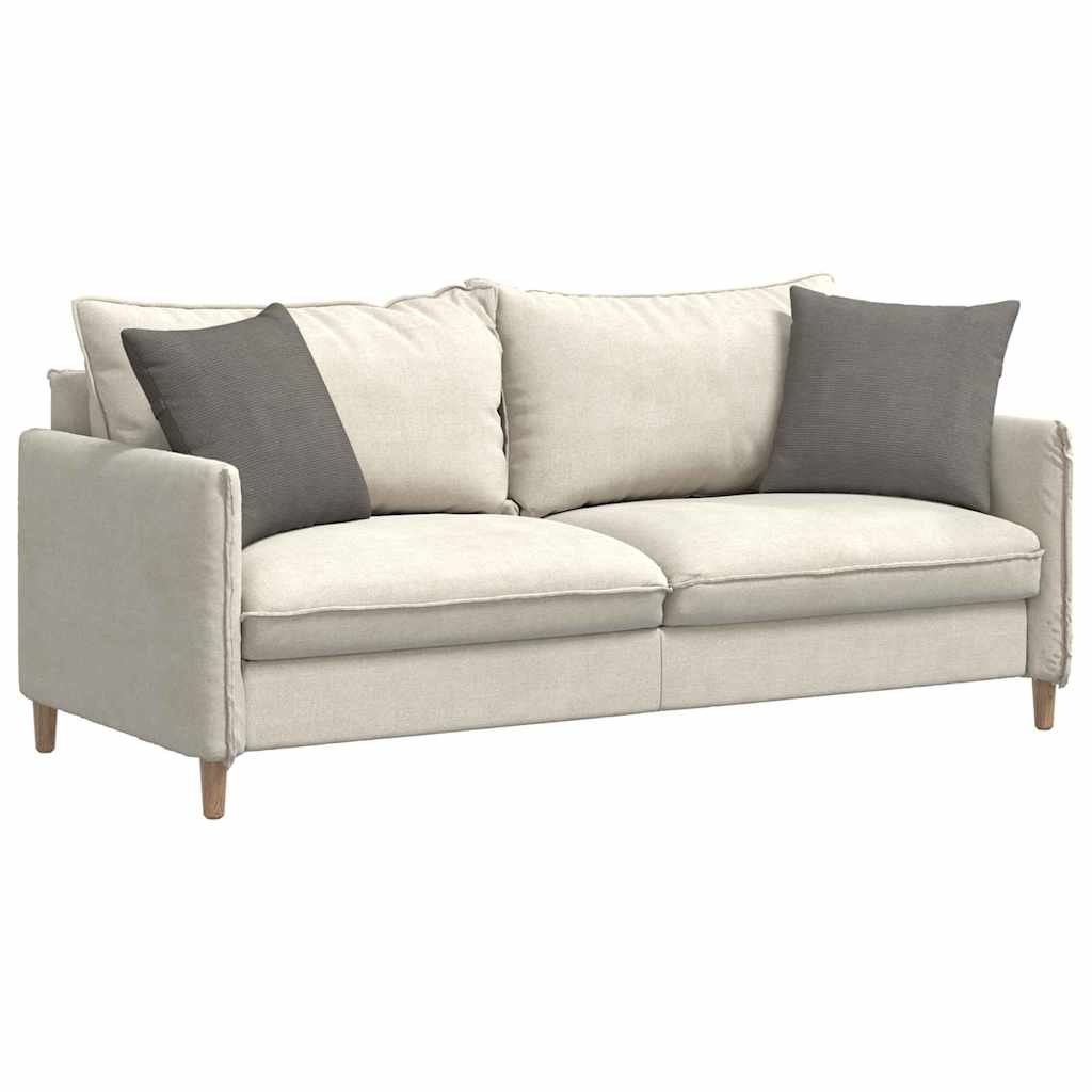 Sofa Pagalvės 2 pcs Šviesiai pilka 45 x 45 cm