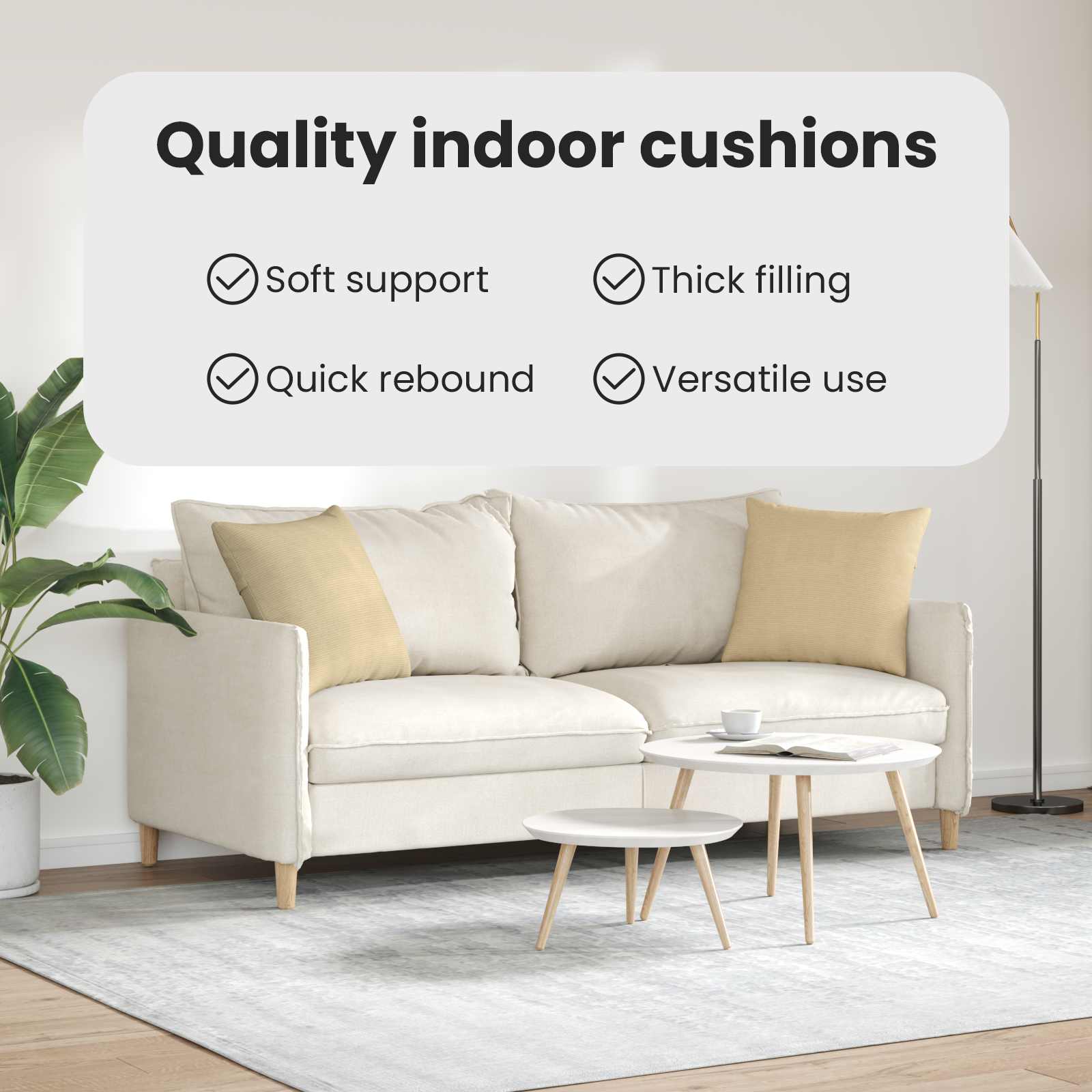 Sofa Pagalvės 2 pcs Pilkai žalia 45 x 45 cm Kordūrinis audinys