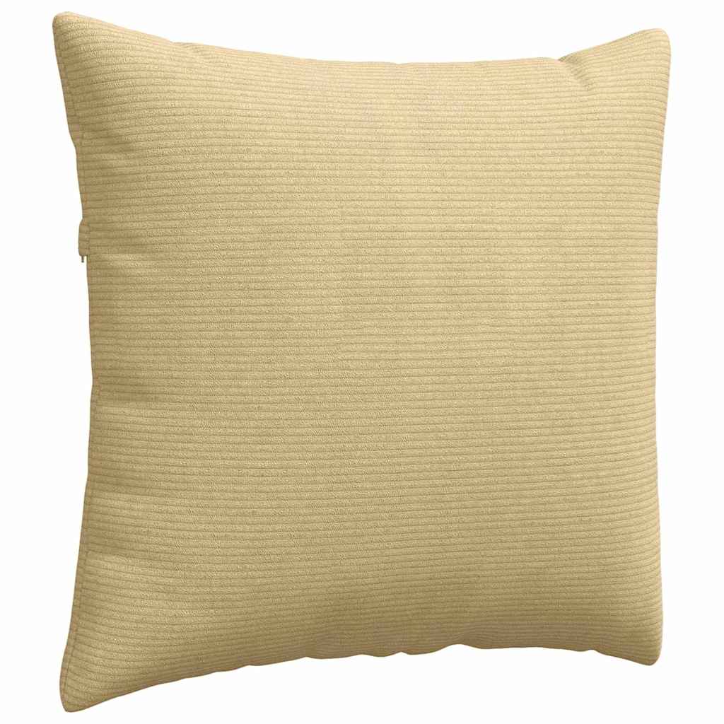 Sofa Pagalvės 2 pcs Pilkai žalia 45 x 45 cm Kordūrinis audinys