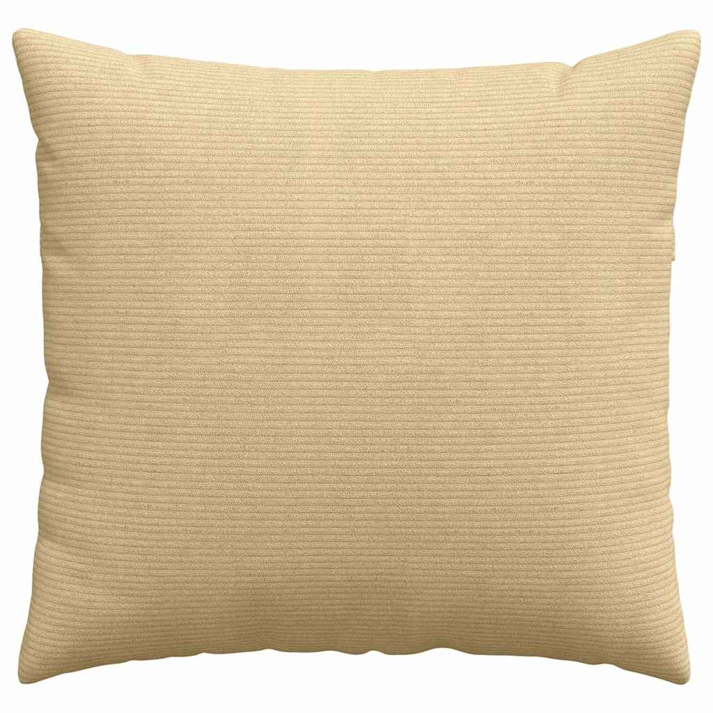 Sofa Pagalvės 2 pcs Pilkai žalia 45 x 45 cm Kordūrinis audinys