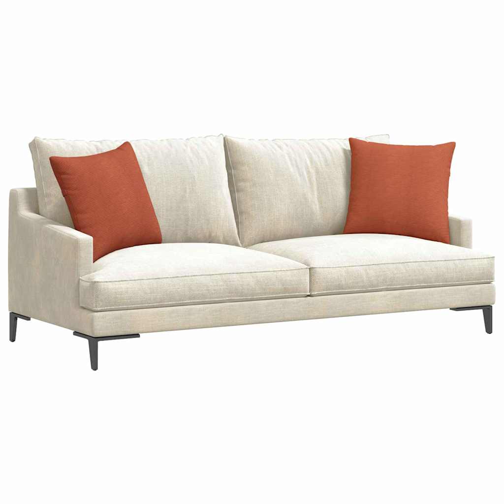 Sofa Pagalvės 2 pcs Raudona oranžinė 45 x 45 cm