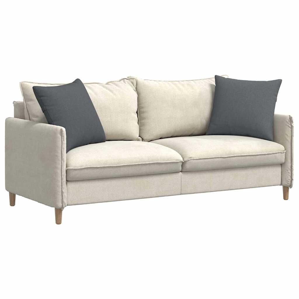 Sofa Pagalvės 2 pcs Tamsiai pilka 50 x 50 cm audinys