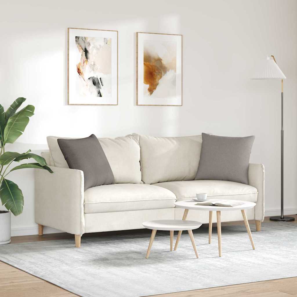 Sofa Pagalvės 2 pcs Taupe 50 x 50 cm audinys