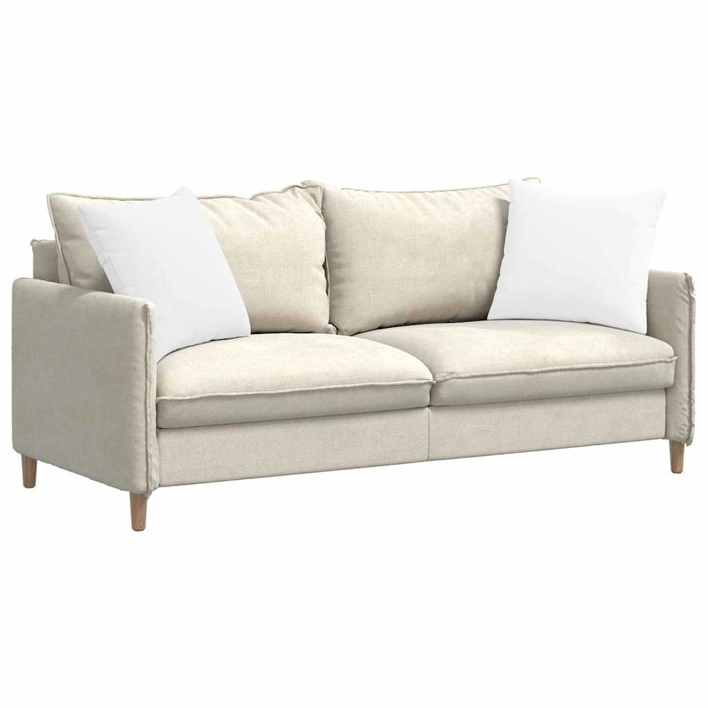 Sofa Pagalvės 2 pcs Balta 50 x 50 cm audinys