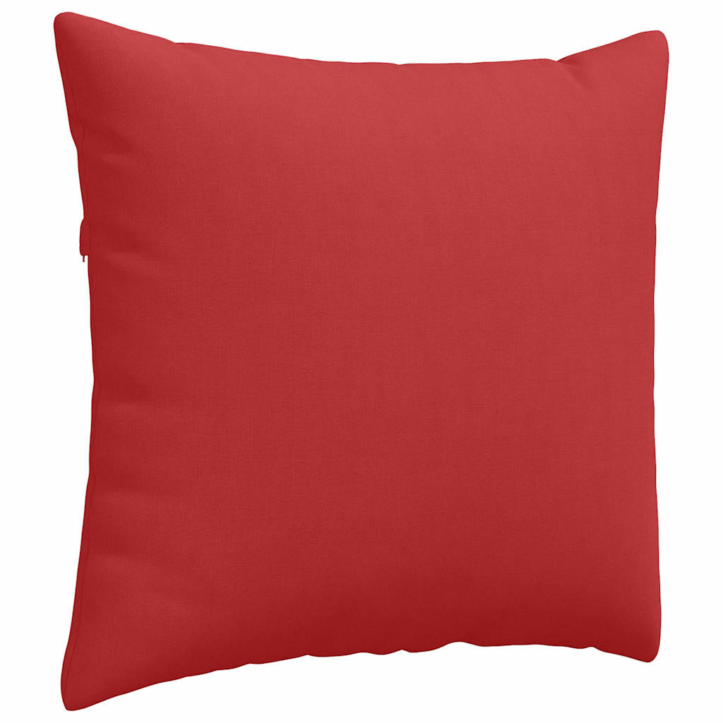 Sofa Pagalvės 2 pcs Raudona 50 x 50 cm audinys