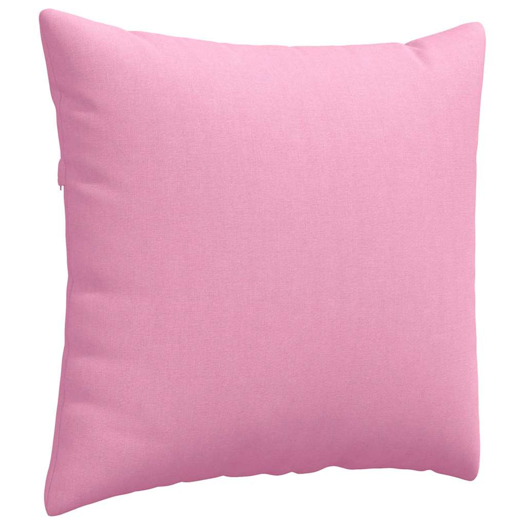 Sofa Pagalvės 2 pcs Rožinė 50 x 50 cm audinys