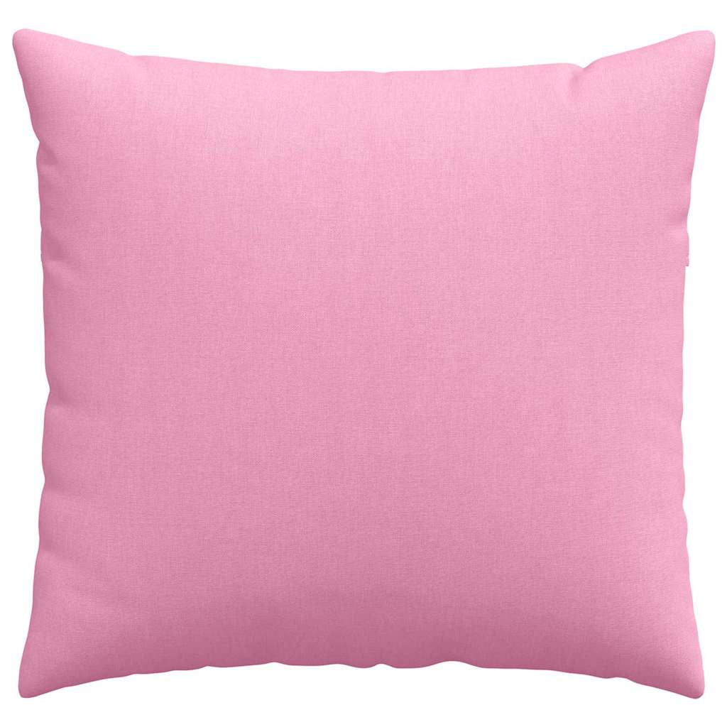 Sofa Pagalvės 2 pcs Rožinė 50 x 50 cm audinys
