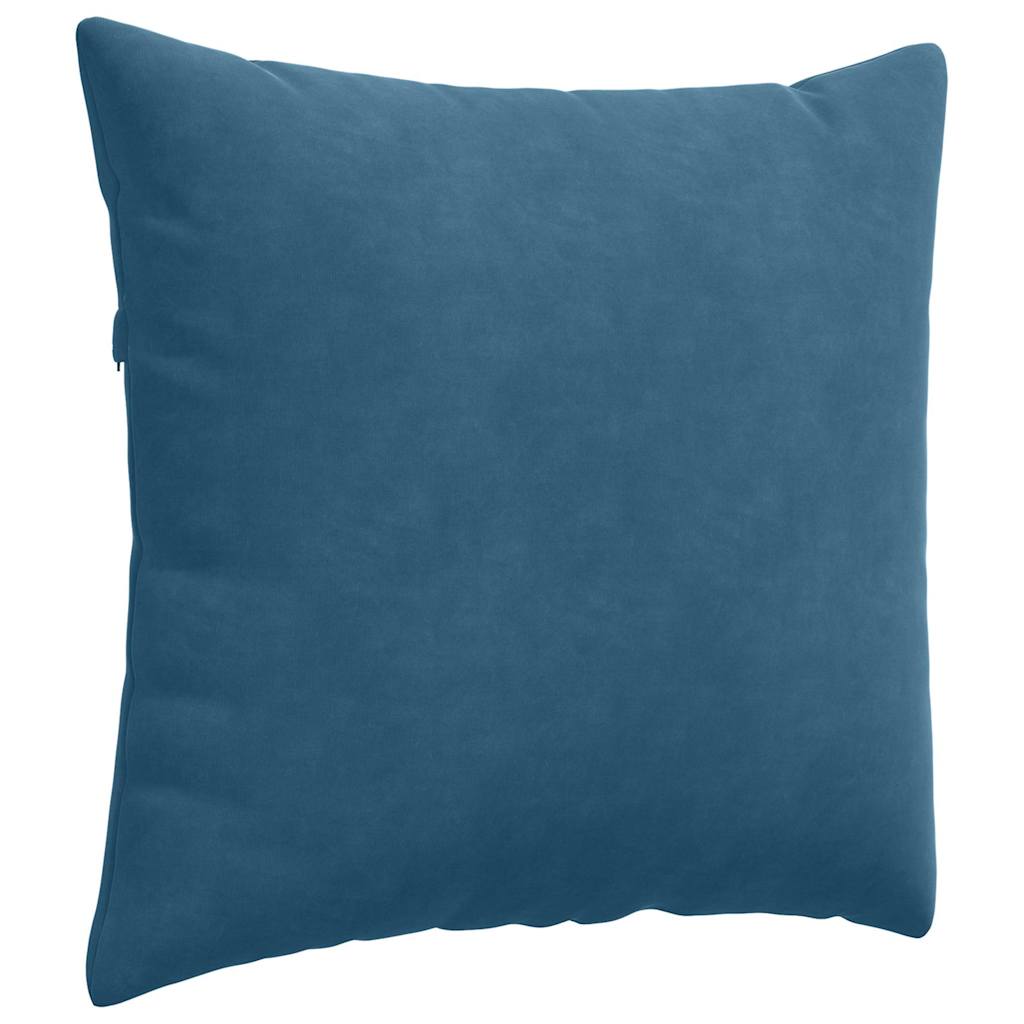 Sofa Pagalvės 2 pcs Mėlyna 50 x 50 cm Kordūrinis audinys