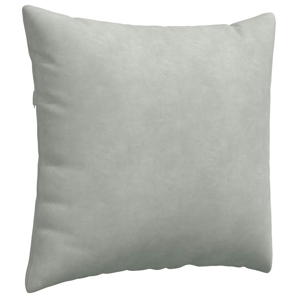 Sofa Pagalvės 2 pcs Šviesiai pilka 50 x 50 cm