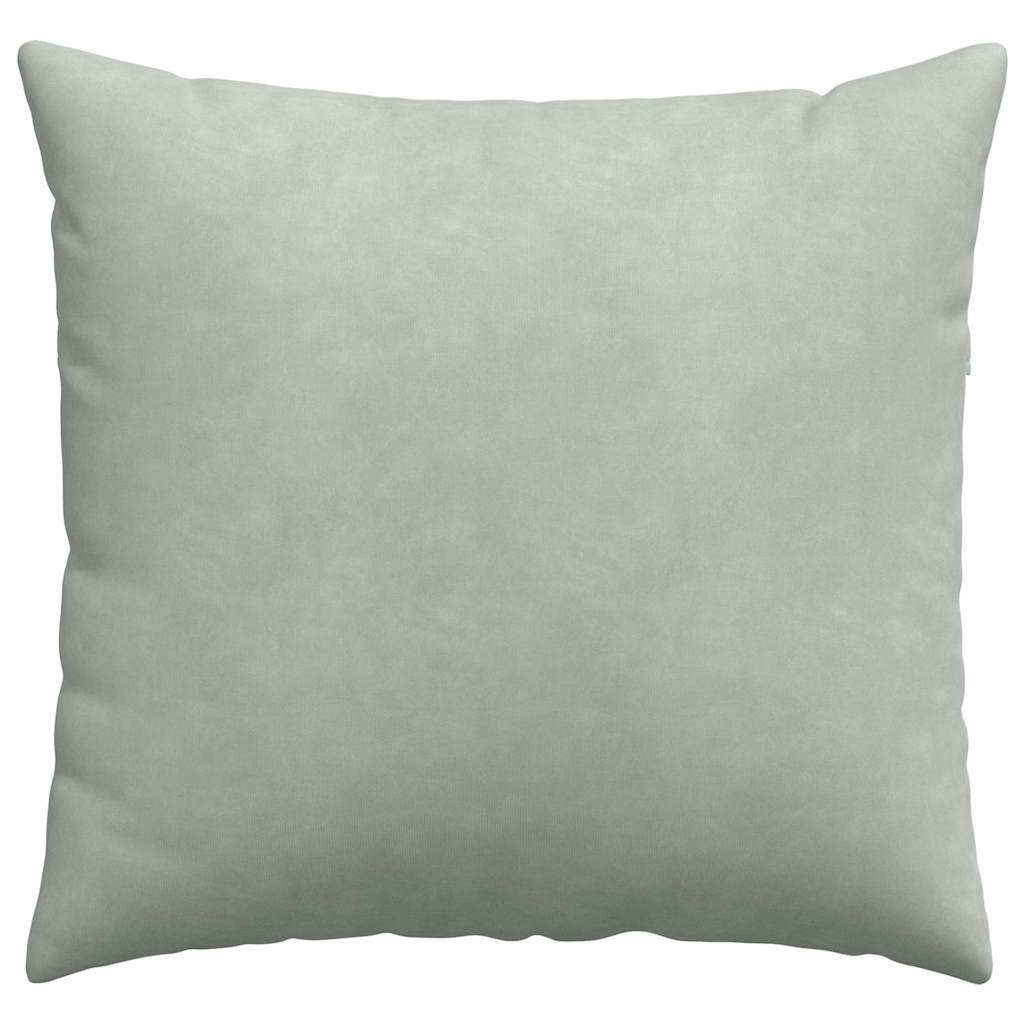 Sofa Pagalvės 2 pcs Šviesiai pilka 50 x 50 cm