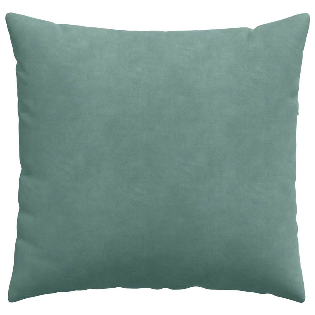 Sofa Cushions 2 pcs Marine Green 50 x 50 cm Corduroy Fabric