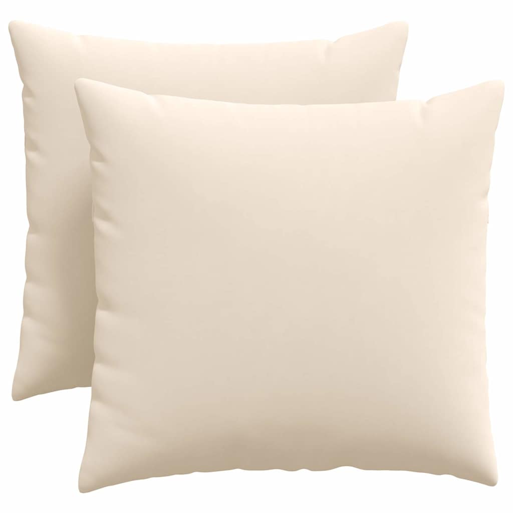 Sofa Pagalvės 2 pcs Smėlio 50 x 50 cm audinys