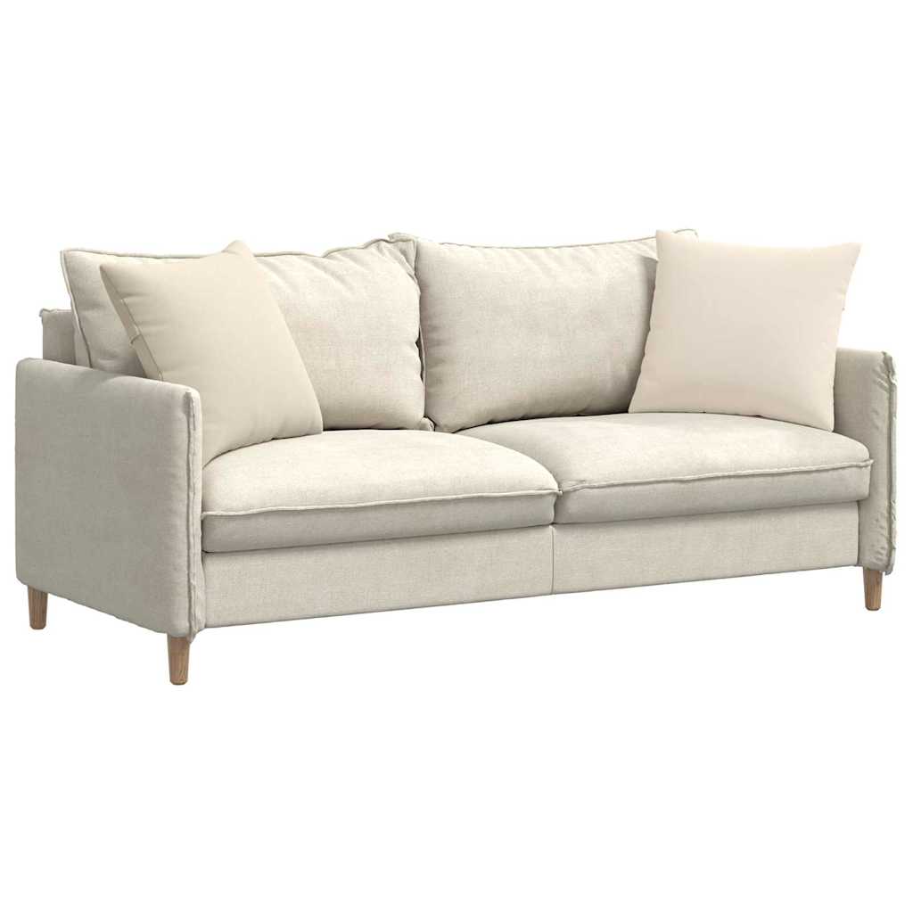 Sofa Pagalvės 2 pcs Smėlio 50 x 50 cm audinys