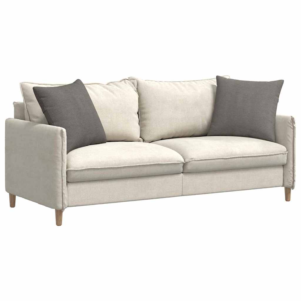 Sofa Pagalvės 2 pcs Šviesiai pilka 50 x 50 cm