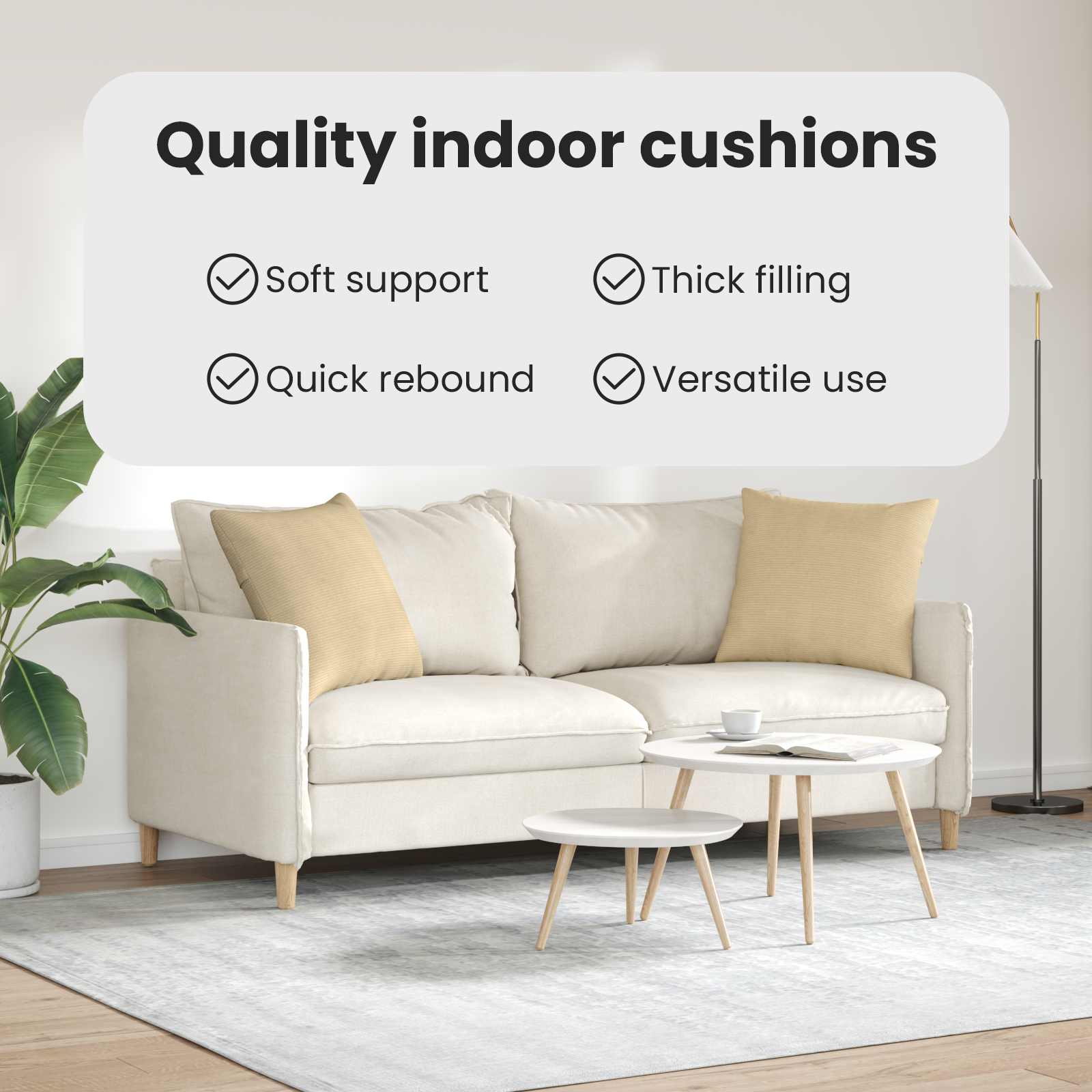 Sofa Pagalvės 2 pcs Pilkai žalia 50 x 50 cm Kordūrinis audinys