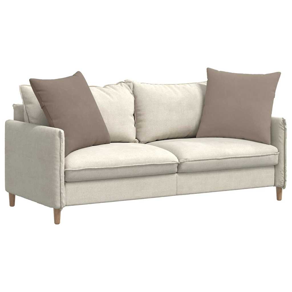 Sofa Pagalvės 2 pcs Taupe 60 x 60 cm audinys