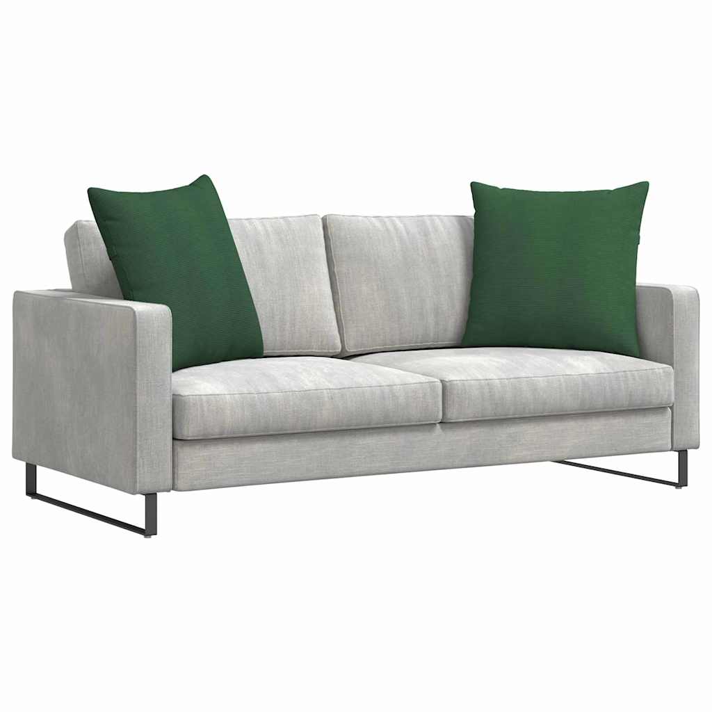 Sofa Cushions 2 pcs Dark green 60 x 60 cm Cordura fabric