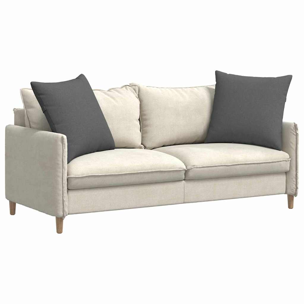 Sofa Pagalvės 2 pcs Tamsiai pilka 80 x 80 cm audinys