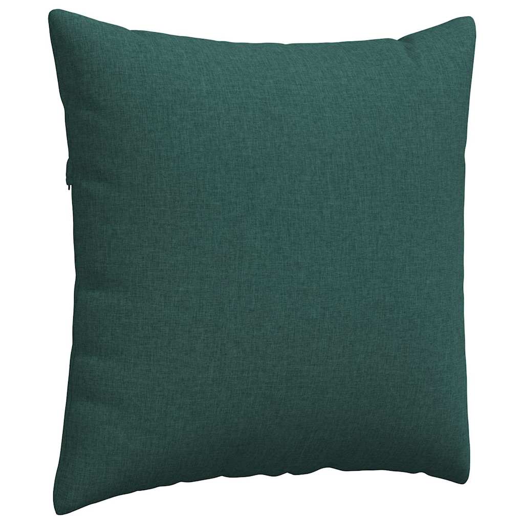 Sofa Pagalvės 2 pcs Tamsiai žalia 80 x 80 cm audinys