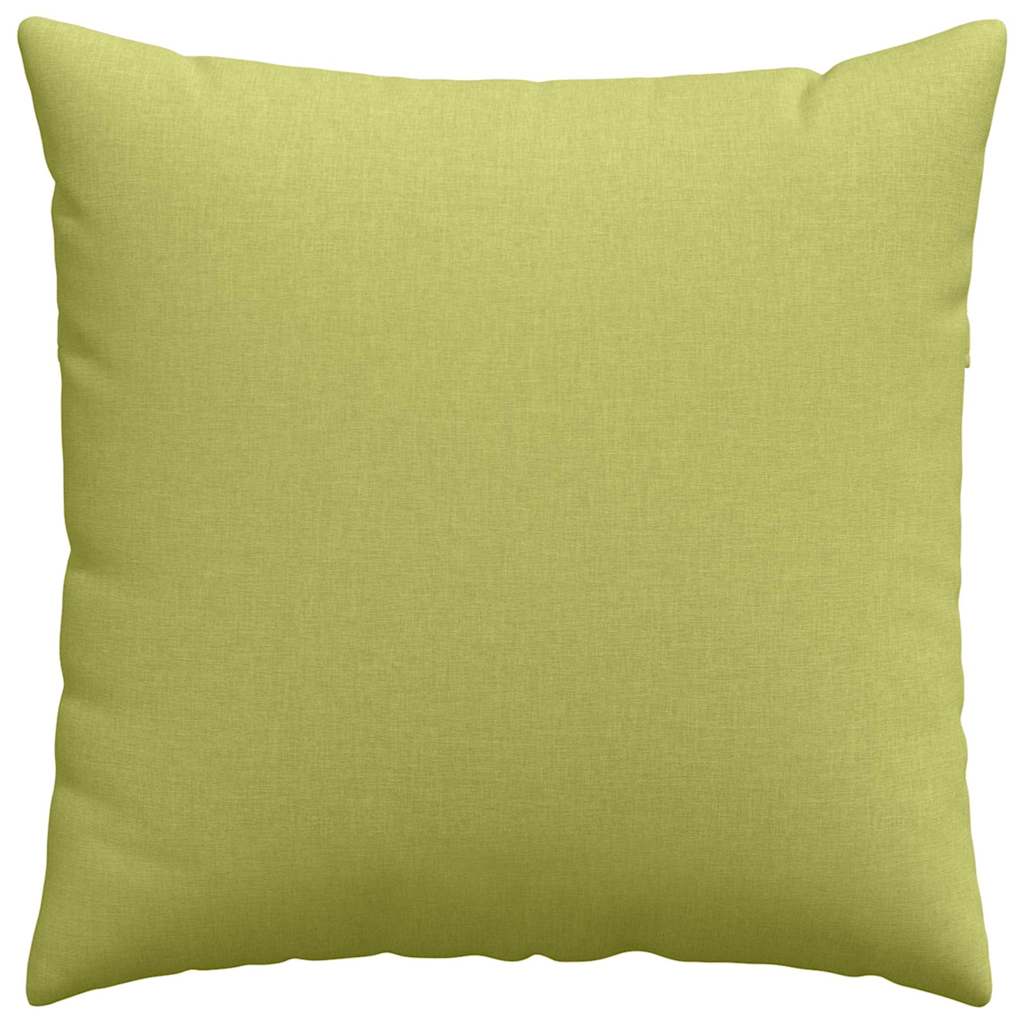Sofa Pagalvės 2 pcs Šviesiai žalia 80 x 80 cm audinys