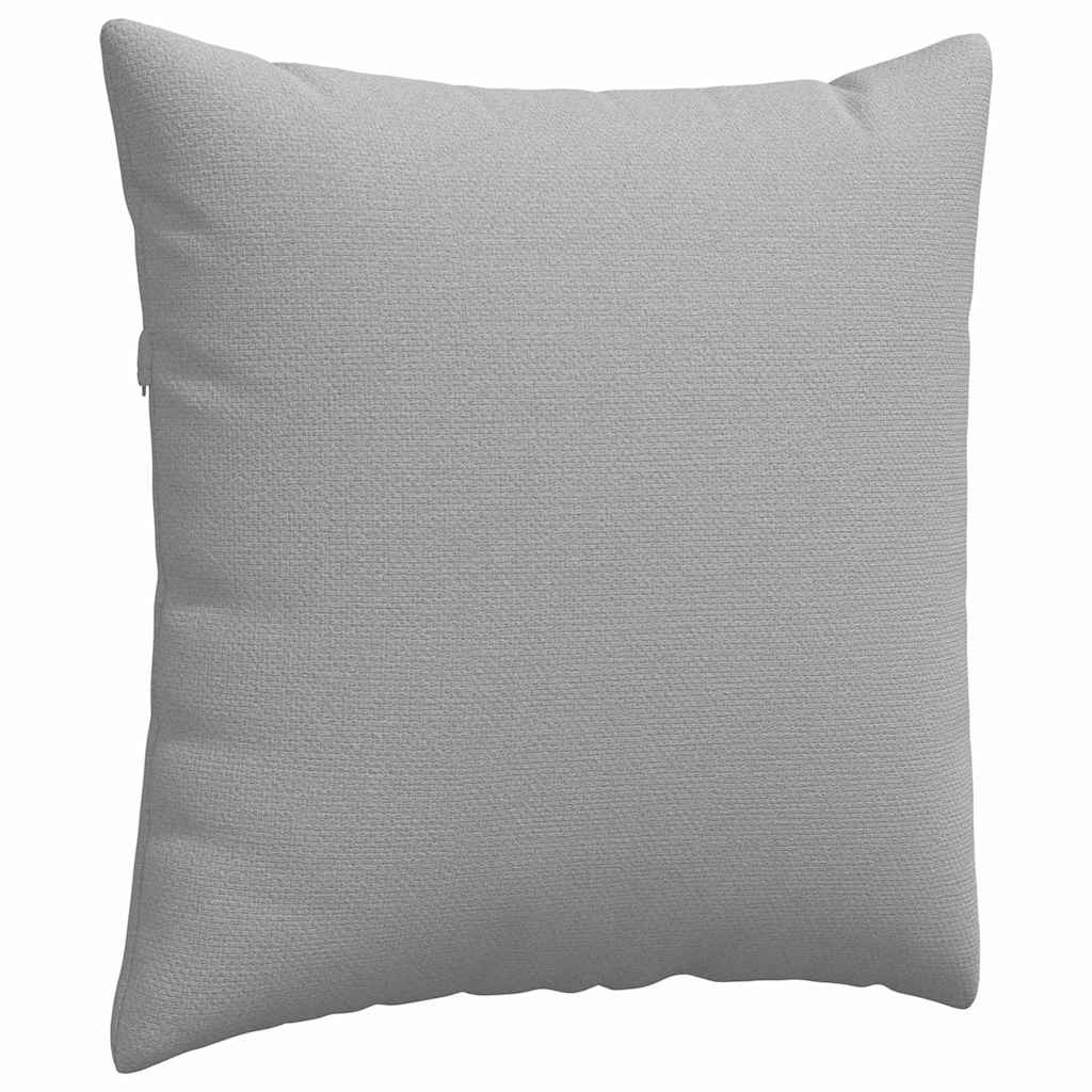 Sofa Pagalvės 2 pcs Pilka 80 x 80 cm audinys