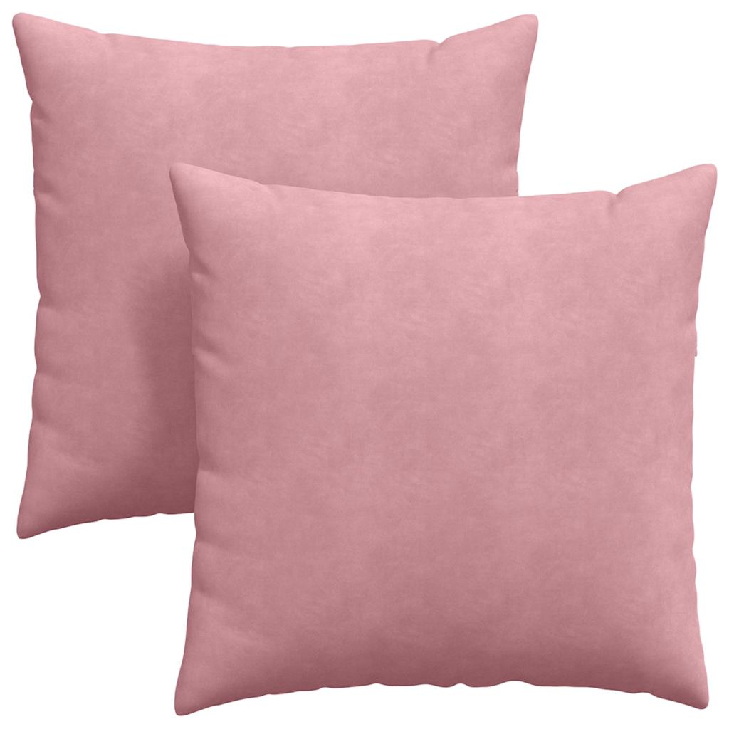 Sofa Cushions 2 pcs Pink 80 x 80 cm Cordura Fabric
