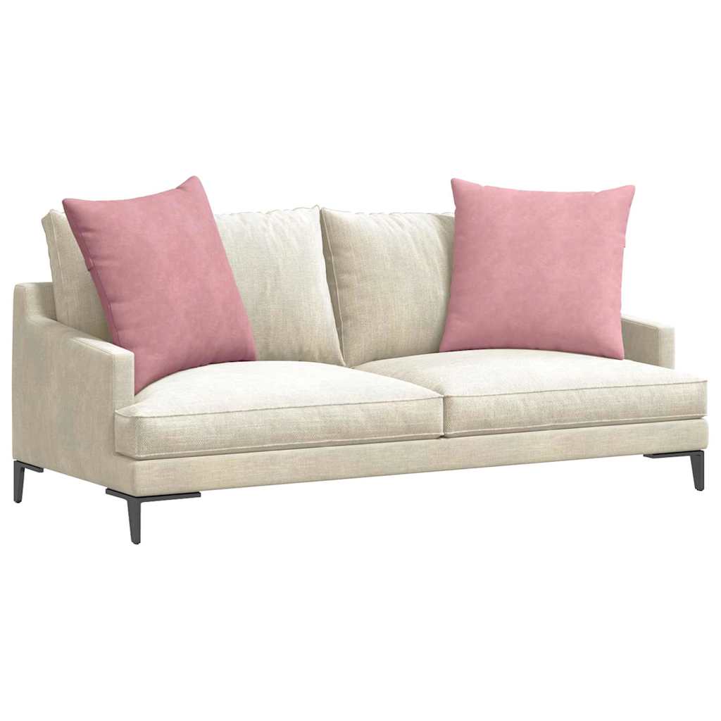 Sofa Cushions 2 pcs Pink 80 x 80 cm Cordura Fabric
