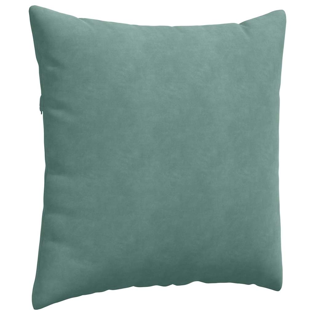 Sofa Pagalvės 2 pcs Jūrinė žalia 80 x 80 cm Kordūrinis audinys