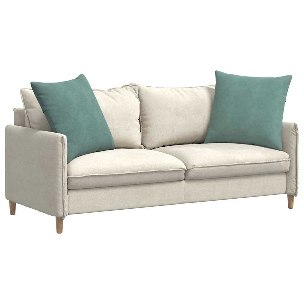 Sofa Pagalvės 2 pcs Jūrinė žalia 80 x 80 cm Kordūrinis audinys