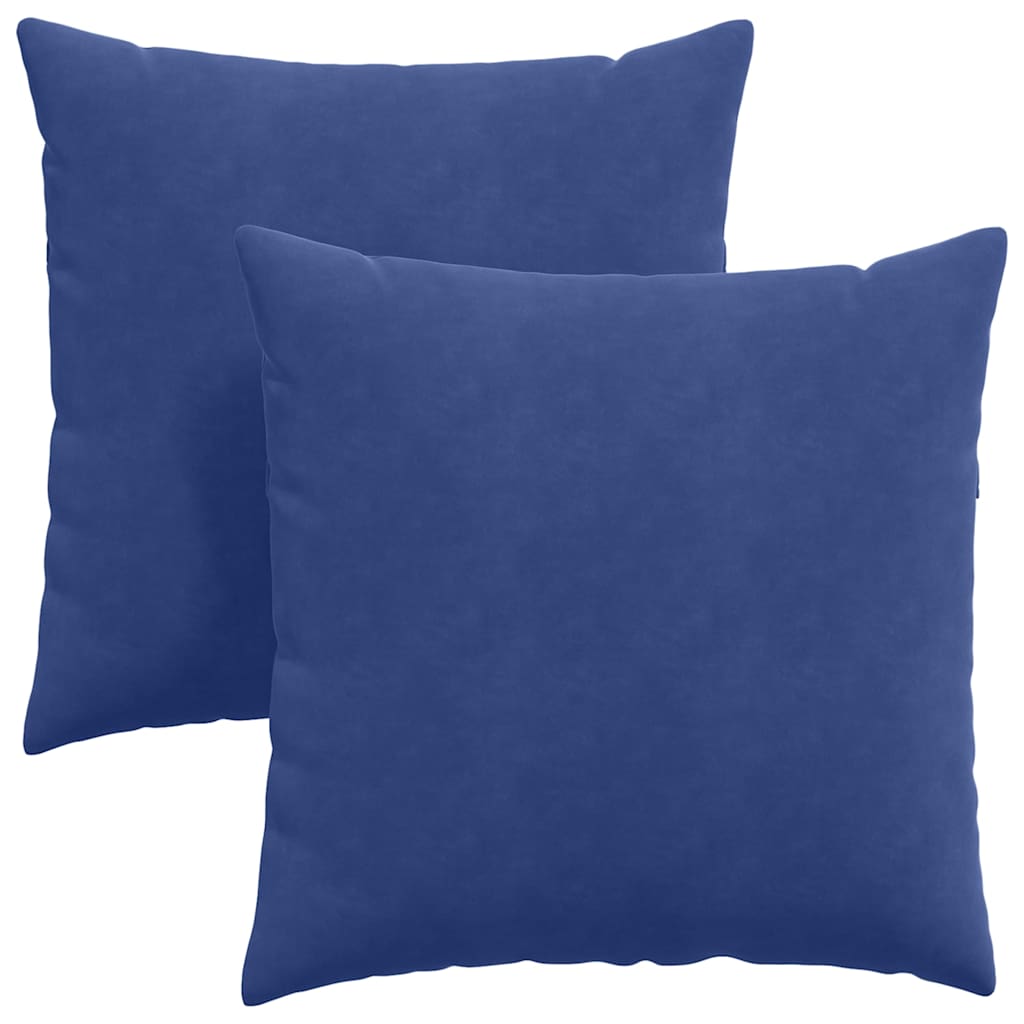 Sofa Pagalvės 2 pcs Policijos mėlyna 80 x 80 cm
