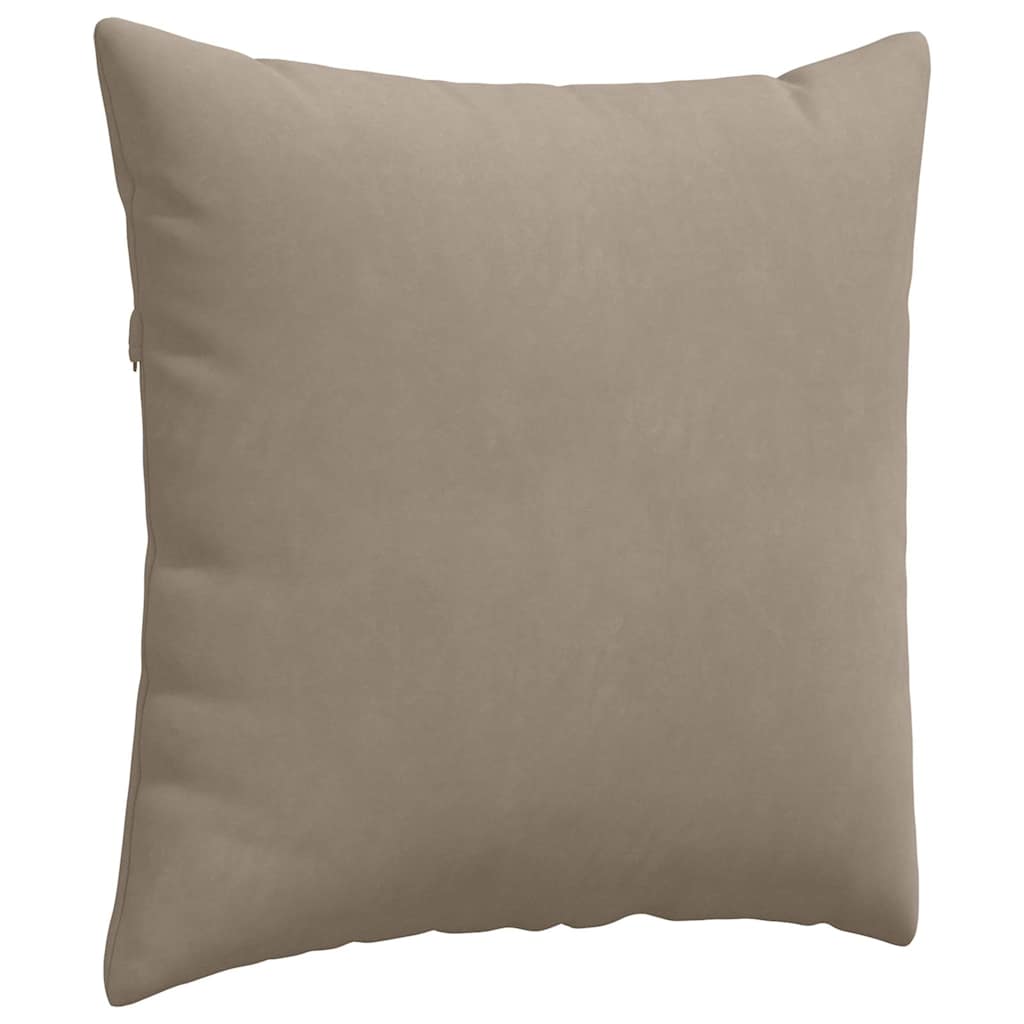 Sofa Pagalvės 2 pcs Taupe 80 x 80 cm audinys