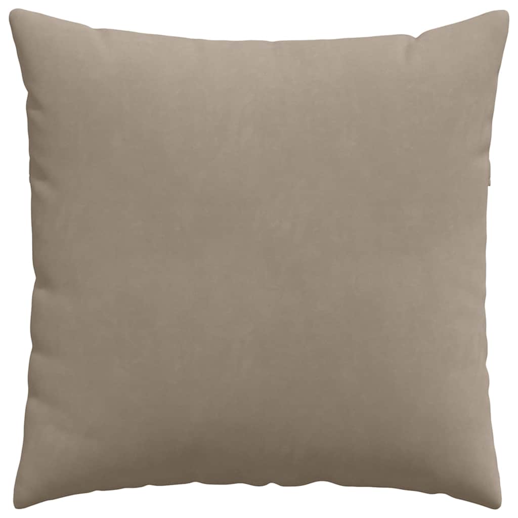 Sofa Pagalvės 2 pcs Taupe 80 x 80 cm audinys