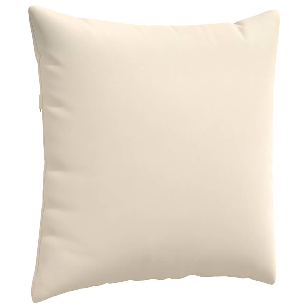 Sofa Pagalvės 2 pcs Smėlio 80 x 80 cm audinys