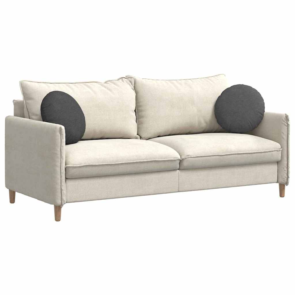 Seat cushions 2 pcs Dark grey Ø 40 cm