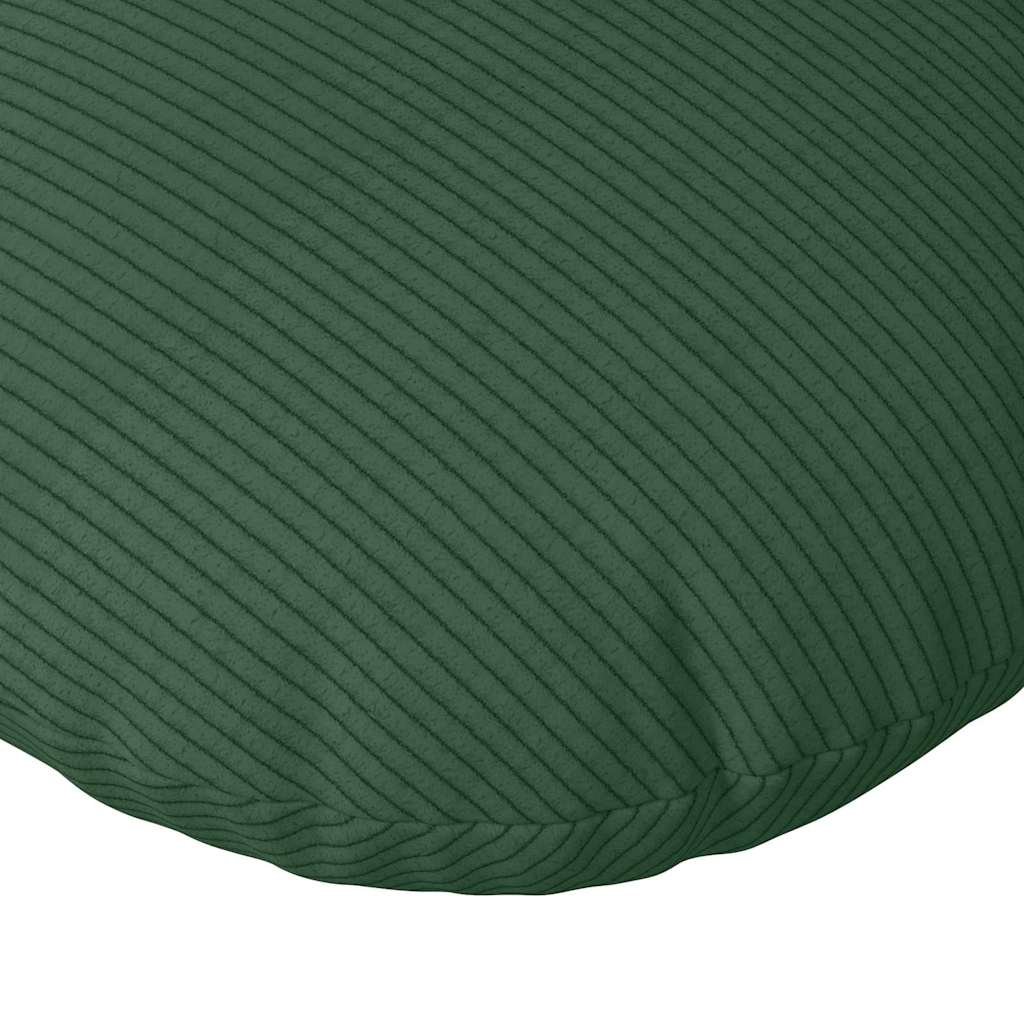 Sėdynių pagalvėlės 2 pcs Tamsiai žalia Ø 40 cm