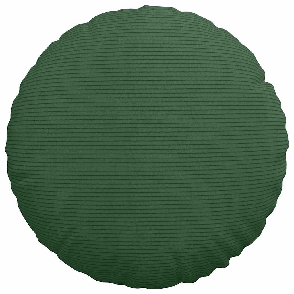 Sėdynių pagalvėlės 2 pcs Tamsiai žalia Ø 40 cm