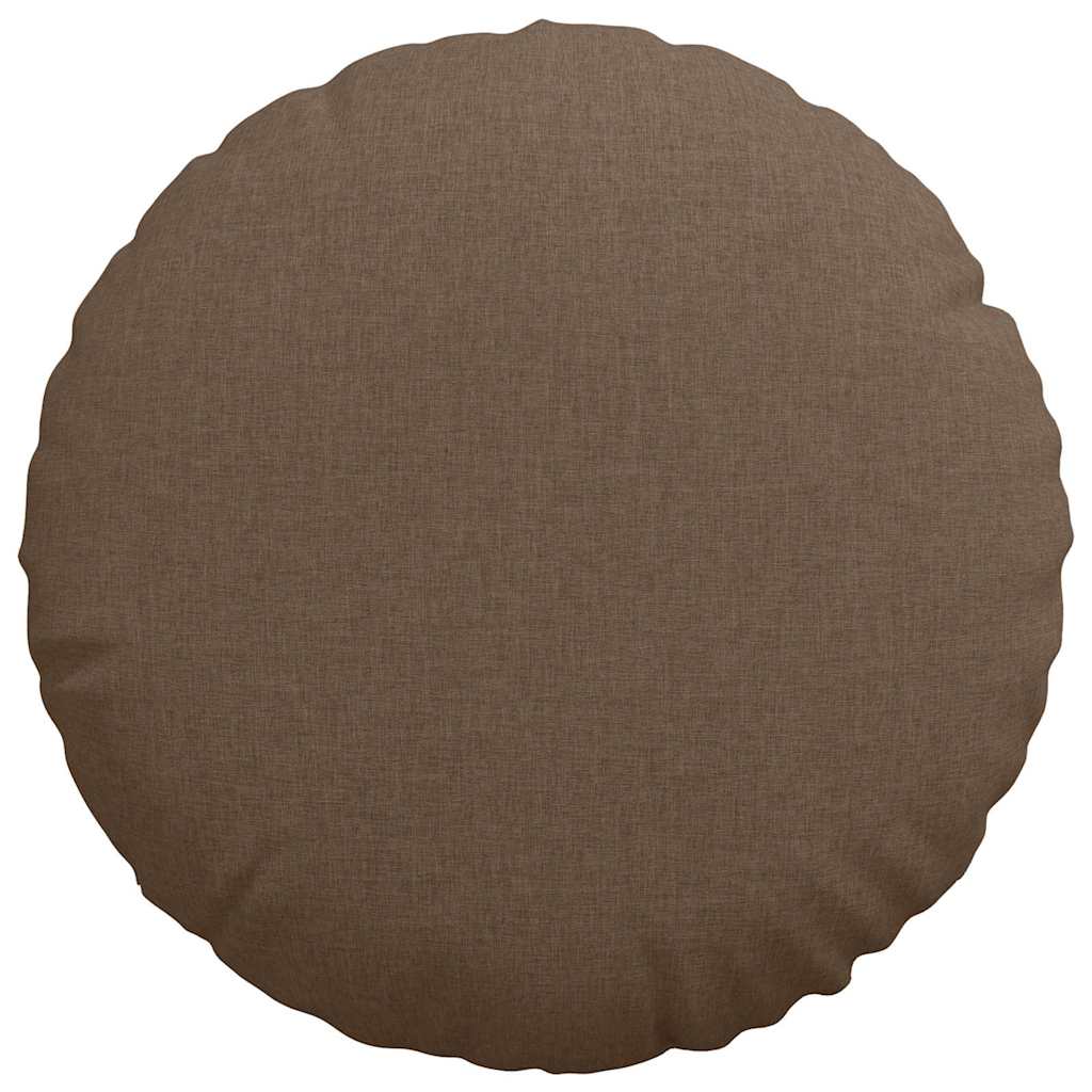Sėdynių pagalvėlės 2 pcs Ruda Ø50 x 19 cm audinys
