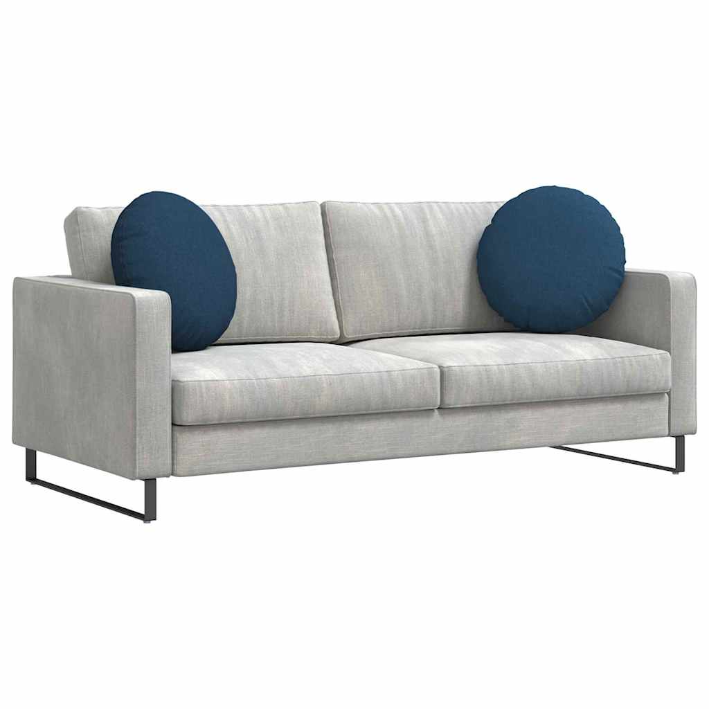 Sėdynių pagalvėlės 2 pcs Mėlyna Ø50 x 19 cm audinys