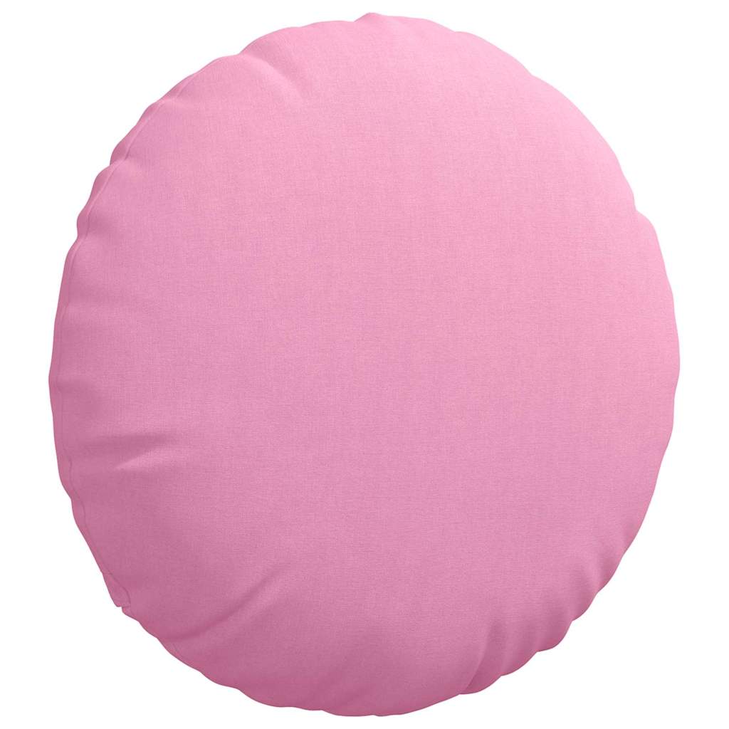 Sėdynių pagalvėlės 2 pcs Rožinė Ø50 x 19 cm audinys