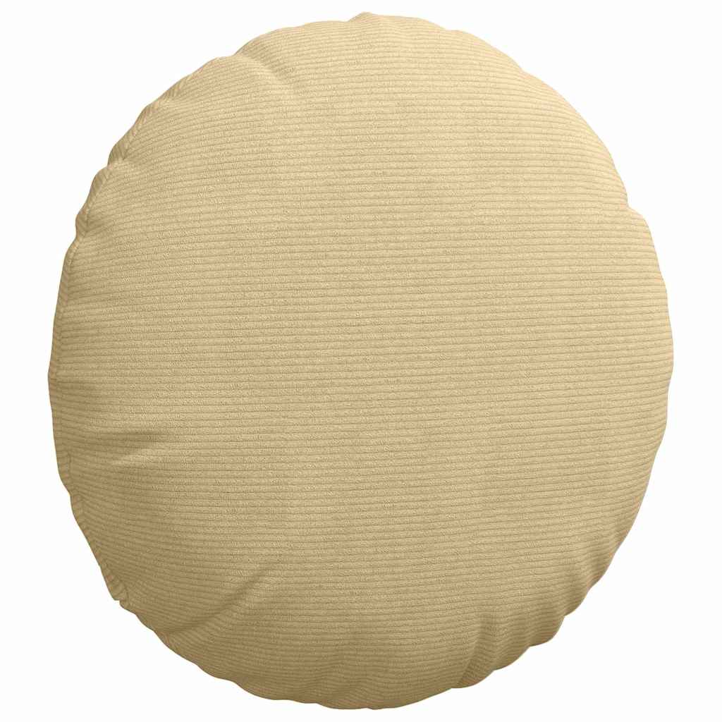 Sēdekļu spilveni 2 gab. Pelēkzaļi, Ø 80 cm