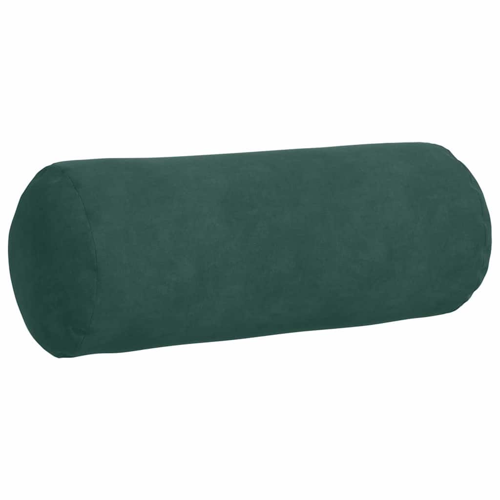 Pagalvės 2 pcs Tamsiai žalia Ø 15 x 40 cm Kordūrinis audinys