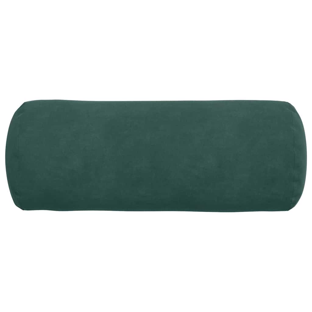 Pagalvės 2 pcs Tamsiai žalia Ø 15 x 40 cm Kordūrinis audinys
