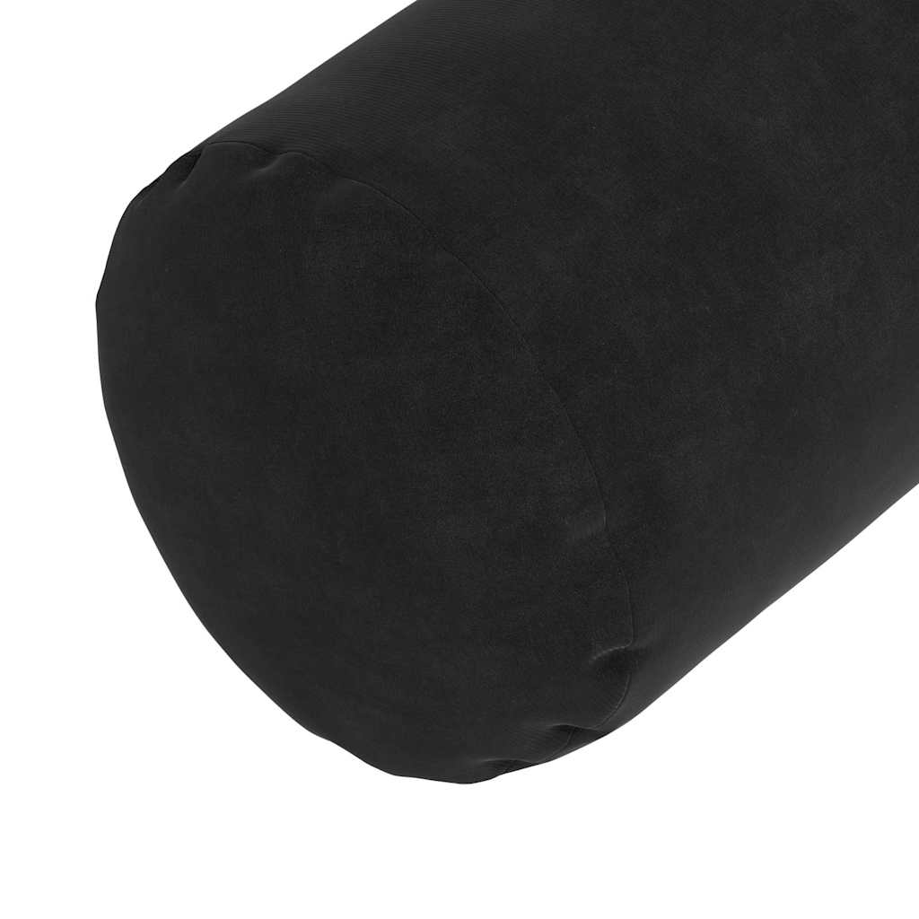 Pagalvės 2 pcs Juoda Ø 15 x 40 cm Kordūrinis audinys