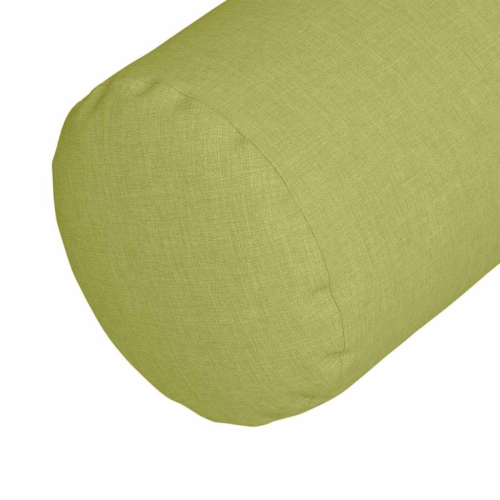 Pagalvės 2 pcs Šviesiai žalia Ø 25 x 70 cm audinys